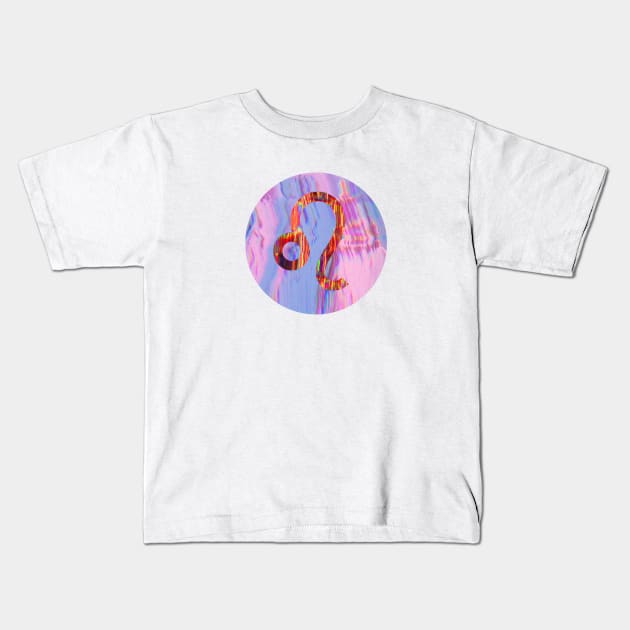 Leo Kids T-Shirt by finnduffstuff